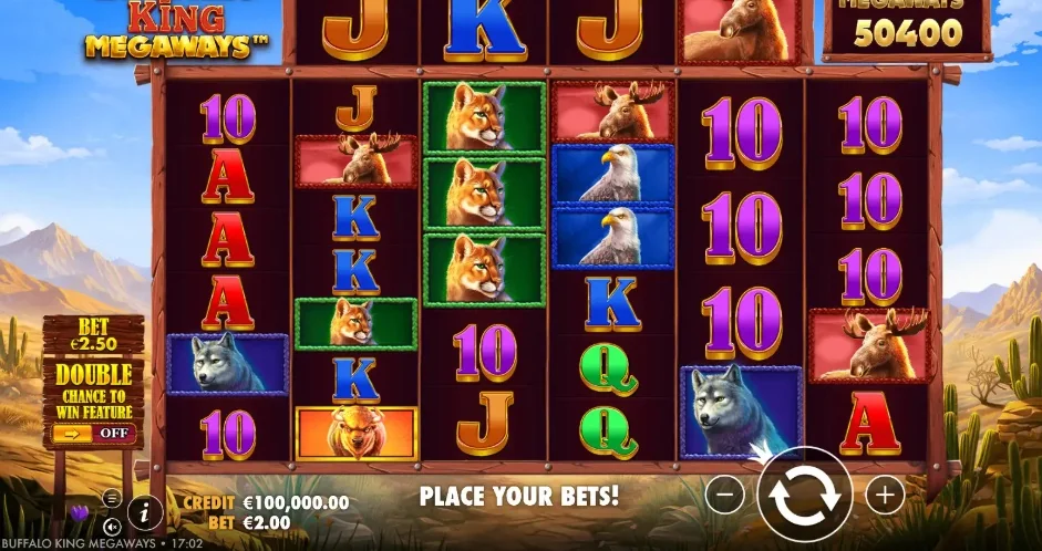 Spin Buffalo King Megaways
